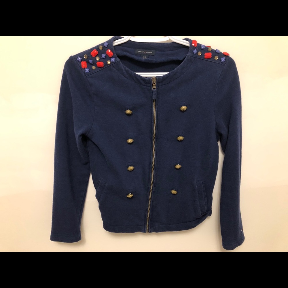 Zip-up sweatshirt